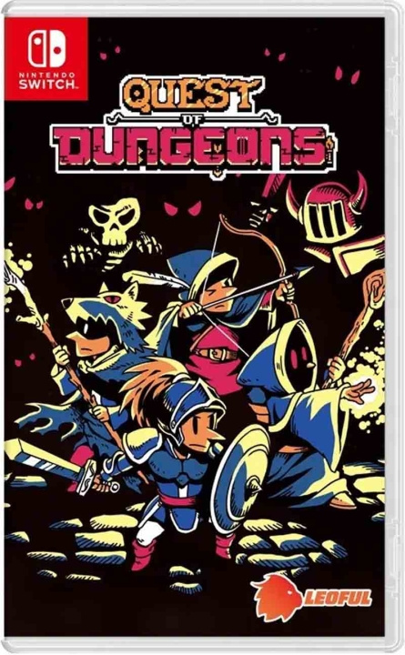 Quest of Dungeons (Import) (Switch) i gruppen HJEMMEELEKTRONIK / Spilkonsoller og tilbehør / Nintendo Switch / Spil hos TP E-commerce Nordic AB (D02851)