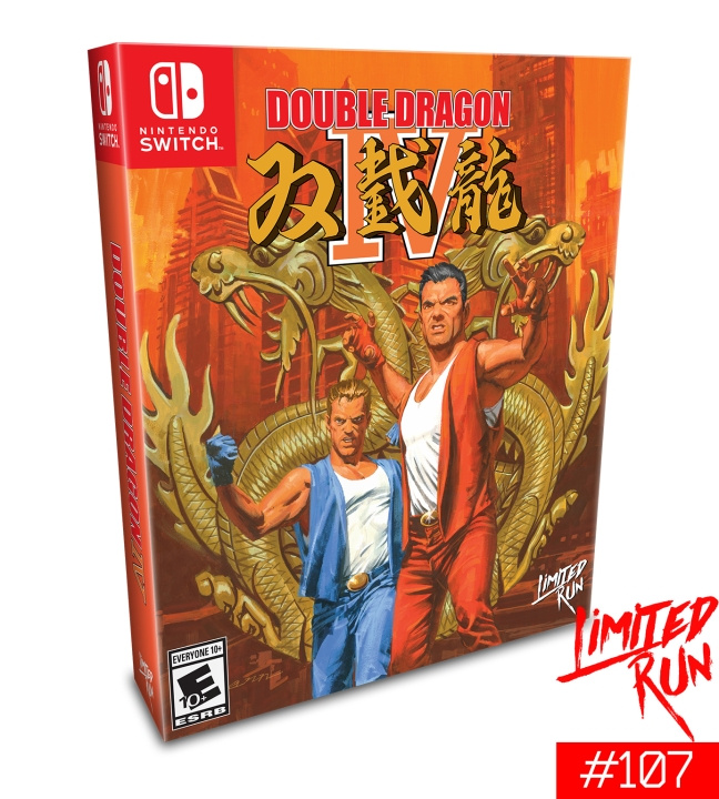 Double Dragon IV Classic Edition (#107) (Import) (Switch) i gruppen HJEMMEELEKTRONIK / Spilkonsoller og tilbehør / Nintendo Switch / Spil hos TP E-commerce Nordic AB (D02866)