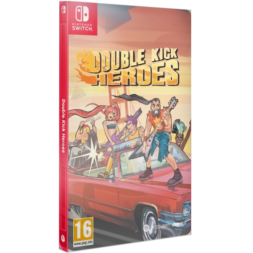 Double Kick Heroes (Steelbook Edition) (Switch) i gruppen HJEMMEELEKTRONIK / Spilkonsoller og tilbehør / Nintendo Switch / Spil hos TP E-commerce Nordic AB (D02878)