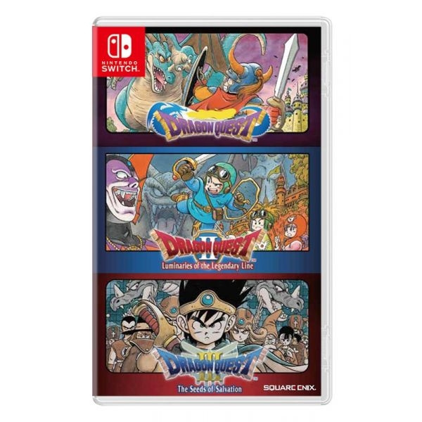 Dragon Quest I, II & III (1, 2 & 3) Collection (Import) (Switch) i gruppen HJEMMEELEKTRONIK / Spilkonsoller og tilbehør / Nintendo Switch / Spil hos TP E-commerce Nordic AB (D02904)