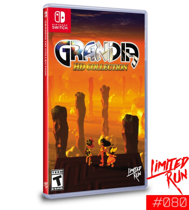 Grandia HD Collection - Limited Run #80 (Switch) i gruppen HJEMMEELEKTRONIK / Spilkonsoller og tilbehør / Nintendo Switch / Spil hos TP E-commerce Nordic AB (D02920)