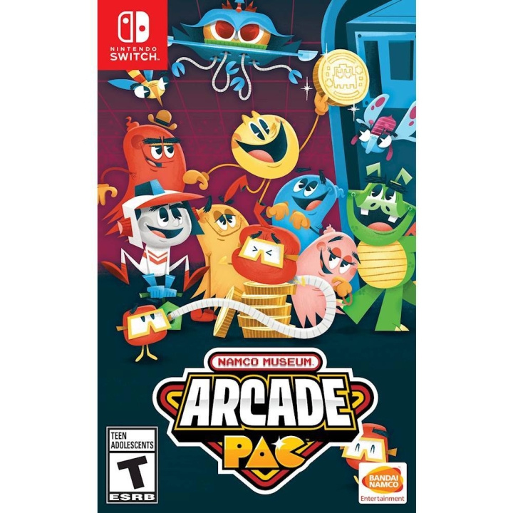 Namco Museum Arcade Pac (Import) (Switch) i gruppen HJEMMEELEKTRONIK / Spilkonsoller og tilbehør / Nintendo Switch / Spil hos TP E-commerce Nordic AB (D02946)