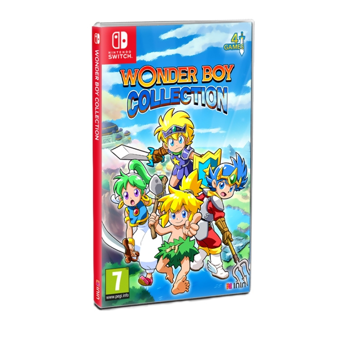 Wonder Boy Collection (Switch) i gruppen HJEMMEELEKTRONIK / Spilkonsoller og tilbehør / Nintendo Switch / Spil hos TP E-commerce Nordic AB (D02949)