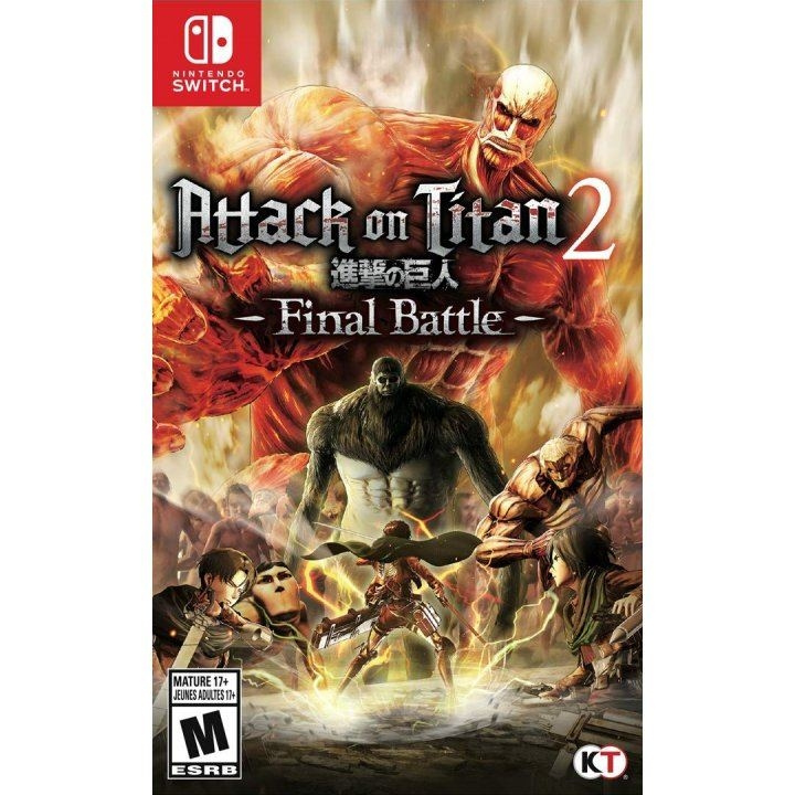 Attack on Titan 2: Final Battle (Import) (Switch) i gruppen HJEMMEELEKTRONIK / Spilkonsoller og tilbehør / Nintendo Switch / Spil hos TP E-commerce Nordic AB (D02981)