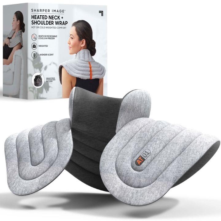 Sharper Image Neck and Shoulder Wrap Heated i gruppen SKØNHED & HELSE / Massage og wellness / Massage hos TP E-commerce Nordic AB (D03058)