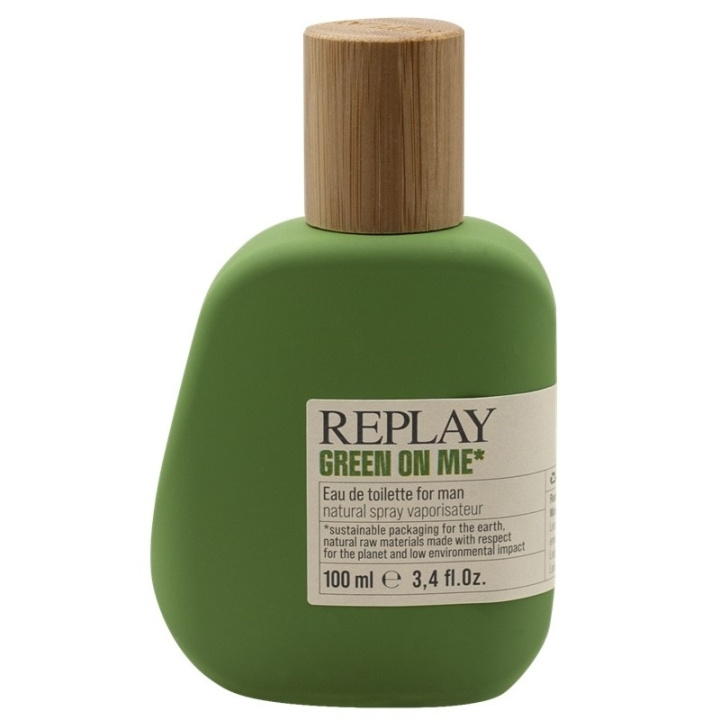 Replay Green On Me Man Edt 100ml i gruppen SKØNHED & HELSE / Duft & Parfume / Parfume / Parfume til ham hos TP E-commerce Nordic AB (D03059)