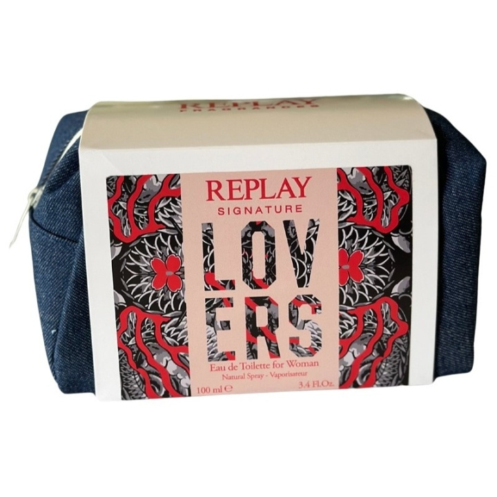 Replay Giftset Replay Signature Lovers Woman Edt 100ml + Pochette i gruppen SKØNHED & HELSE / Gaveæske / Gaveæske til hende hos TP E-commerce Nordic AB (D03067)