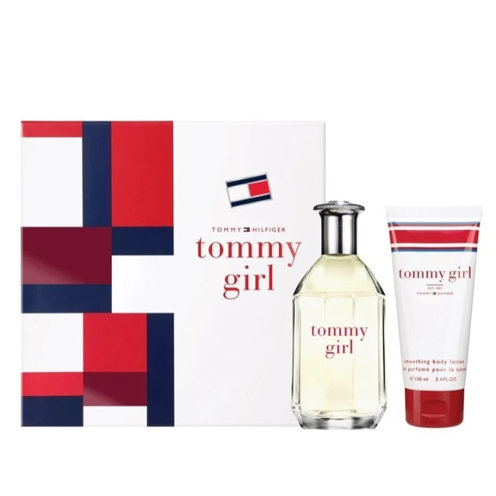 Tommy Hilfiger Giftset Tommy Hilfiger Tommy Girl Edt 100ml + Body Wash 100ml i gruppen SKØNHED & HELSE / Gaveæske / Gaveæske til hende hos TP E-commerce Nordic AB (D03075)