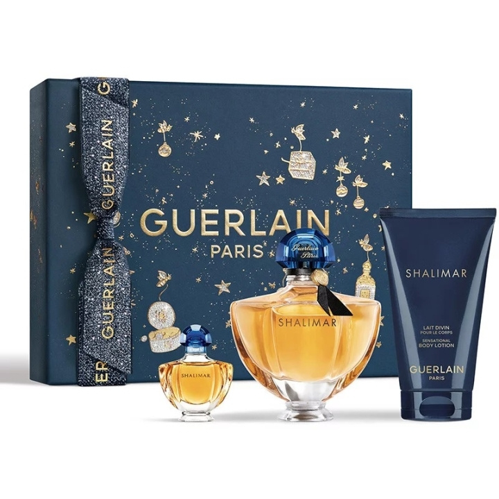 Guerlain Giftset Guerlain Shalimar Edp 50ml + Body Lotion 75ml + Edp 5ml i gruppen SKØNHED & HELSE / Gaveæske / Gaveæske til hende hos TP E-commerce Nordic AB (D03089)