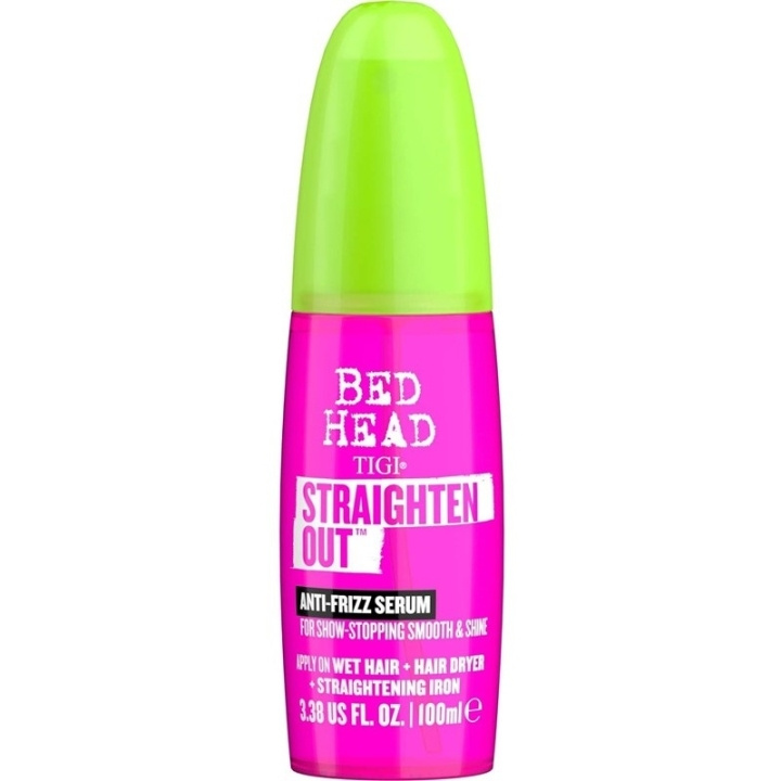 TIGI Bed Head Straighten Out Anti Frizz Serum 100ml i gruppen SKØNHED & HELSE / Hår og styling / Hårpleje / Hårserum hos TP E-commerce Nordic AB (D03091)