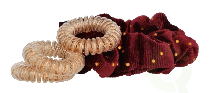 Invisibobble X-Mas Good Things Come In Trees Set 4 piece 4x Hair Spiral i gruppen SKØNHED & HELSE / Hår og styling / Hårtilbehør hos TP E-commerce Nordic AB (D03155)