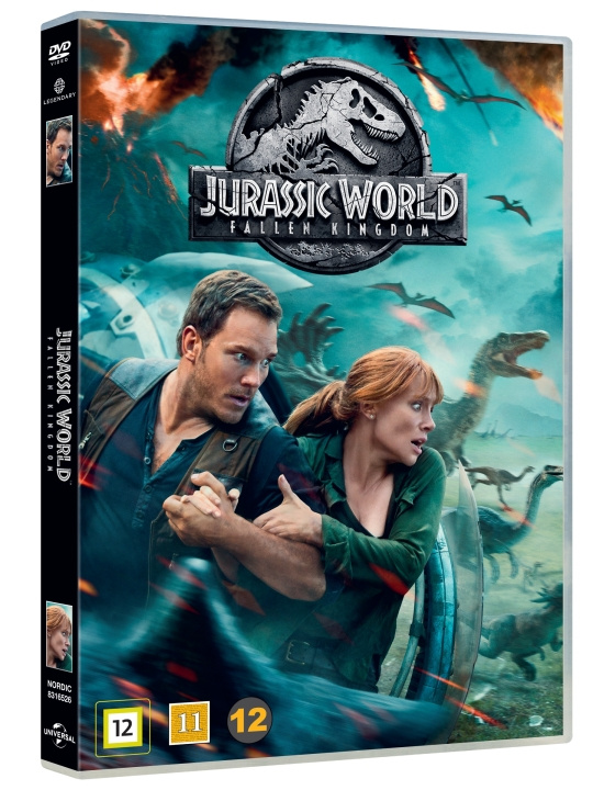 Jurassic world - fallen kingdom i gruppen HJEMMEELEKTRONIK / Lyd & billede / Tv og tilbehør / Film / DVD hos TP E-commerce Nordic AB (D03202)