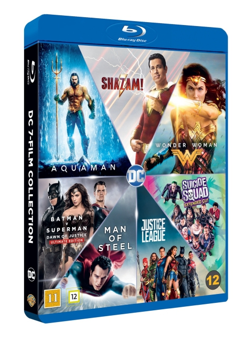 DC Comics 7-Film Collection i gruppen HJEMMEELEKTRONIK / Lyd & billede / Tv og tilbehør / Film / Blu-ray hos TP E-commerce Nordic AB (D03228)