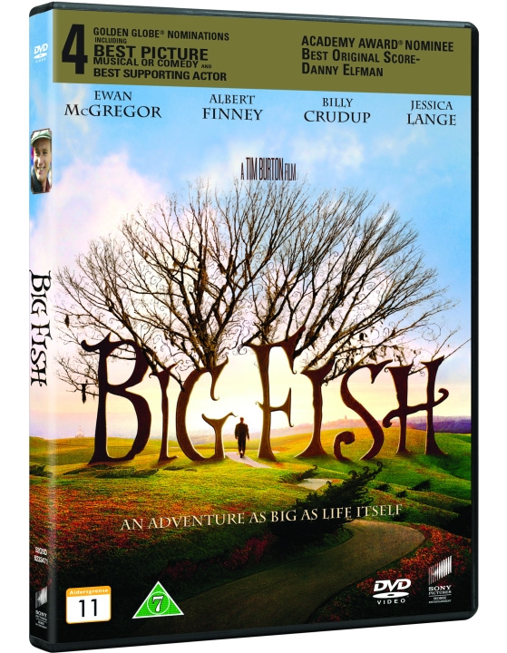 Big Fish - An adventure as big as life itself i gruppen HJEMMEELEKTRONIK / Lyd & billede / Tv og tilbehør / Film / DVD hos TP E-commerce Nordic AB (D03233)