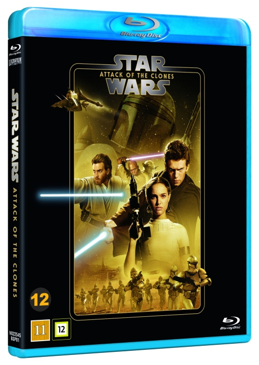 Star Wars : Episode 2 - ATTACK OF THE CLONES i gruppen HJEMMEELEKTRONIK / Lyd & billede / Tv og tilbehør / Film / Blu-ray hos TP E-commerce Nordic AB (D03244)