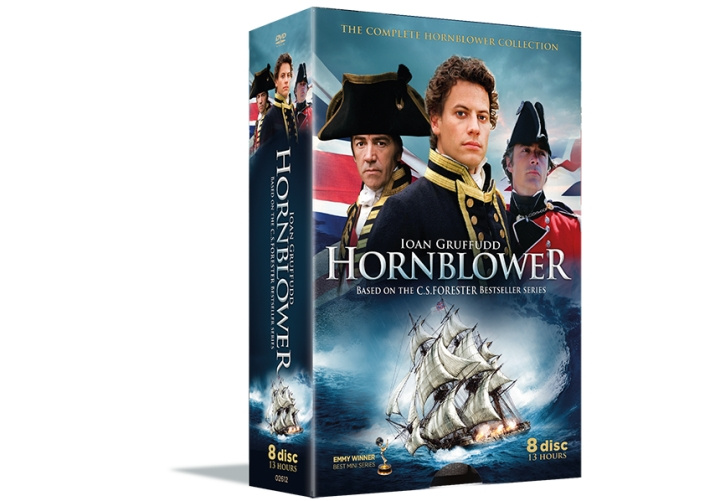 Hornblower The complete Collection 8 DVD i gruppen HJEMMEELEKTRONIK / Lyd & billede / Tv og tilbehør / Film / DVD hos TP E-commerce Nordic AB (D03258)