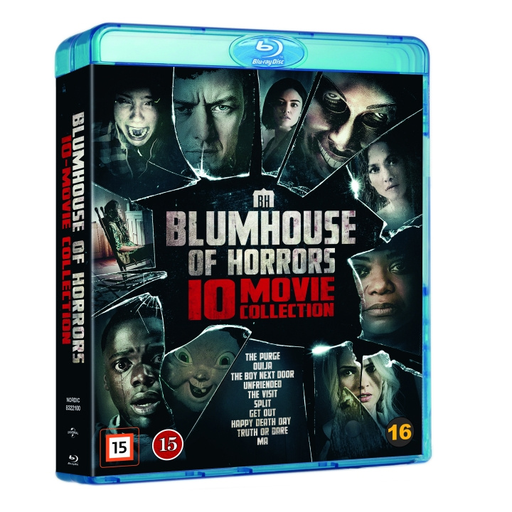 Blumhouse Of Horrors – 10 Movie Coll- Blu ray i gruppen HJEMMEELEKTRONIK / Lyd & billede / Tv og tilbehør / Film / Blu-ray hos TP E-commerce Nordic AB (D03270)