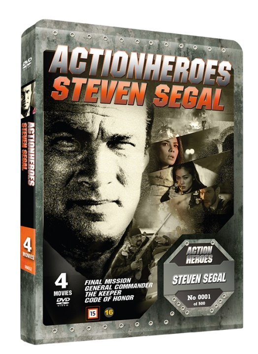 STEVEN SEAGAL - ACTION HEROES i gruppen HJEMMEELEKTRONIK / Lyd & billede / Tv og tilbehør / Film / DVD hos TP E-commerce Nordic AB (D03280)