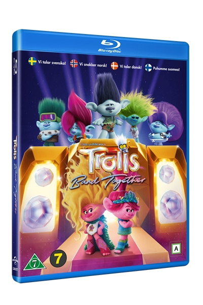 Trolls Band Together i gruppen HJEMMEELEKTRONIK / Lyd & billede / Tv og tilbehør / Film / Blu-ray hos TP E-commerce Nordic AB (D03374)