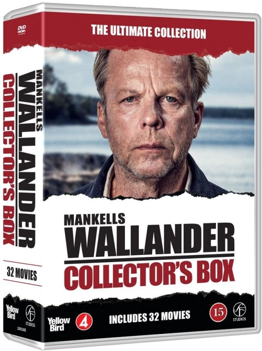 Wallander - Collector\'s Box (32 movies) (22-disc) - DVD i gruppen HJEMMEELEKTRONIK / Lyd & billede / Tv og tilbehør / Film / DVD hos TP E-commerce Nordic AB (D03422)