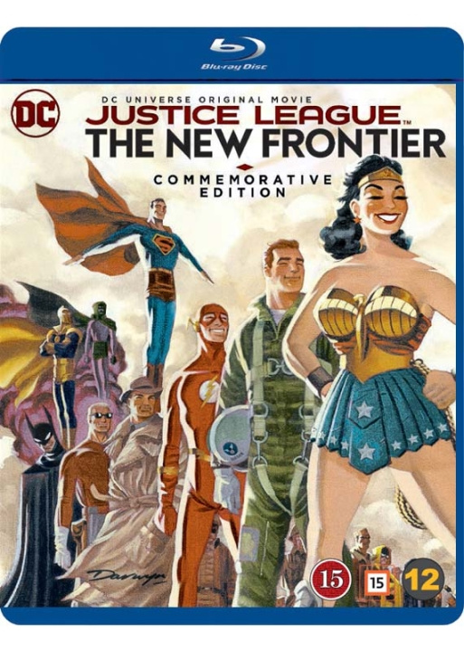 Justice League: The New Frontier (Commemorative Edition) (Blu-Ray) i gruppen HJEMMEELEKTRONIK / Lyd & billede / Tv og tilbehør / Film / Blu-ray hos TP E-commerce Nordic AB (D03429)