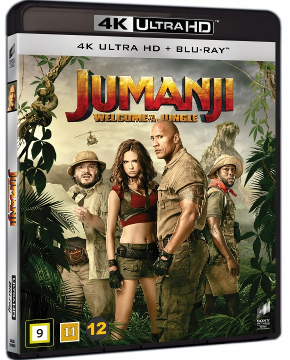 Jumanji: Welcome to the Jungle (4K Blu-Ray) i gruppen HJEMMEELEKTRONIK / Lyd & billede / Tv og tilbehør / Film / Blu-ray hos TP E-commerce Nordic AB (D03430)