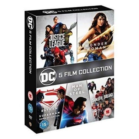 DC 5-film Collection i gruppen HJEMMEELEKTRONIK / Lyd & billede / Tv og tilbehør / Film / Blu-ray hos TP E-commerce Nordic AB (D03440)