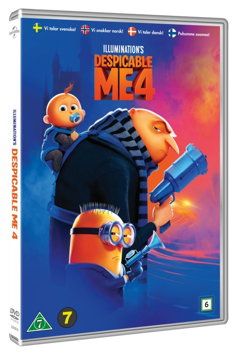 DESPICABLE ME 4 i gruppen HJEMMEELEKTRONIK / Lyd & billede / Tv og tilbehør / Film / DVD hos TP E-commerce Nordic AB (D03451)