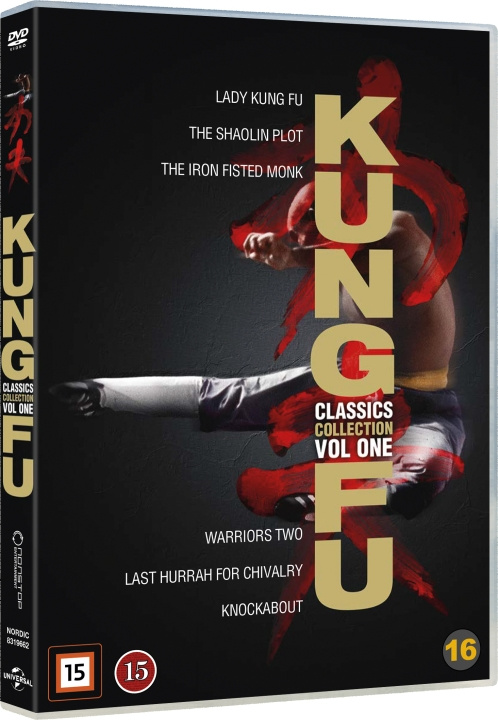 Kung-Fu Classics Collection Vol 1 i gruppen HJEMMEELEKTRONIK / Lyd & billede / Tv og tilbehør / Film / DVD hos TP E-commerce Nordic AB (D03477)