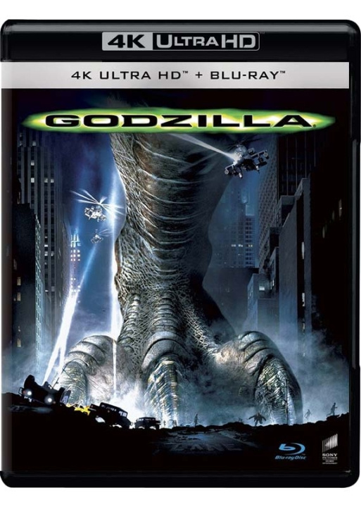 Godzilla (1998) (4K Uhd+Blu ray) i gruppen HJEMMEELEKTRONIK / Lyd & billede / Tv og tilbehør / Film / Blu-ray hos TP E-commerce Nordic AB (D03489)