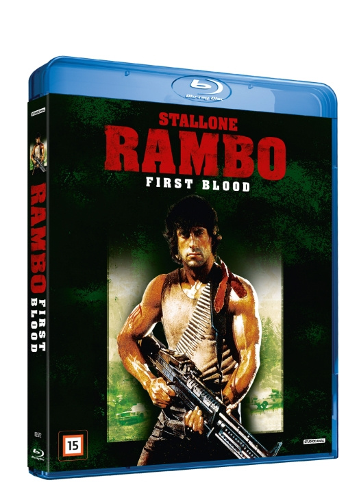 Rambo : First Blood - Blu ray i gruppen HJEMMEELEKTRONIK / Lyd & billede / Tv og tilbehør / Film / Blu-ray hos TP E-commerce Nordic AB (D03499)