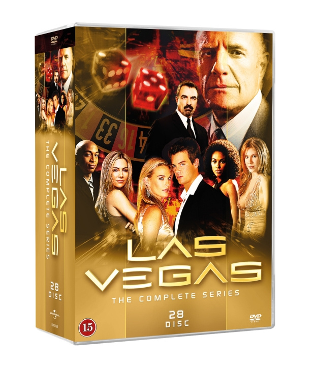 Las Vegas complete DVD collection S1-S5 i gruppen HJEMMEELEKTRONIK / Lyd & billede / Tv og tilbehør / Film / DVD hos TP E-commerce Nordic AB (D03511)