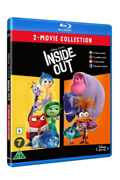 INSIDE OUT 1+2 BOX i gruppen HJEMMEELEKTRONIK / Lyd & billede / Tv og tilbehør / Film / Blu-ray hos TP E-commerce Nordic AB (D03525)