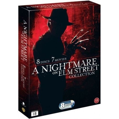 Nightmare on Elm Street Collection, A (8-disc) - DVD i gruppen HJEMMEELEKTRONIK / Lyd & billede / Tv og tilbehør / Film / DVD hos TP E-commerce Nordic AB (D03557)