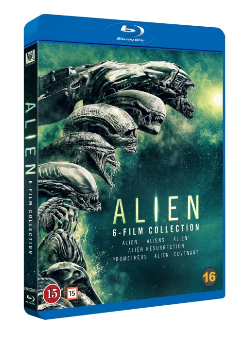 Alien 6-Movie Collection i gruppen HJEMMEELEKTRONIK / Lyd & billede / Tv og tilbehør / Film / Blu-ray hos TP E-commerce Nordic AB (D03571)