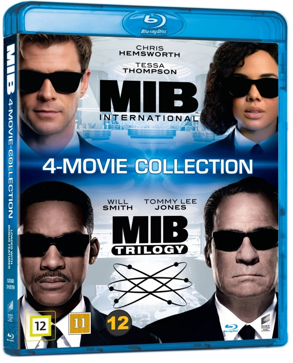 Men In Black 1-4 Box - Blu ray i gruppen HJEMMEELEKTRONIK / Lyd & billede / Tv og tilbehør / Film / Blu-ray hos TP E-commerce Nordic AB (D03587)