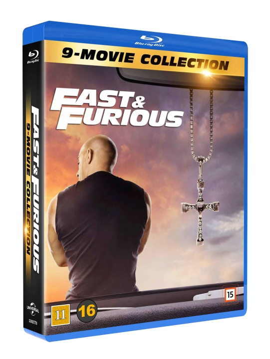 Fast and the furious complete 1-9 i gruppen HJEMMEELEKTRONIK / Lyd & billede / Tv og tilbehør / Film / Blu-ray hos TP E-commerce Nordic AB (D03591)