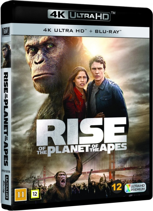 Rise Of The Planet Of The Apes (4K Blu-Ray) i gruppen HJEMMEELEKTRONIK / Lyd & billede / Tv og tilbehør / Film / Blu-ray hos TP E-commerce Nordic AB (D03603)