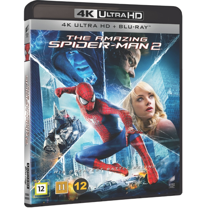 Amazing Spider-Man 2, The (4K Blu-Ray) i gruppen HJEMMEELEKTRONIK / Lyd & billede / Tv og tilbehør / Film / Blu-ray hos TP E-commerce Nordic AB (D03604)