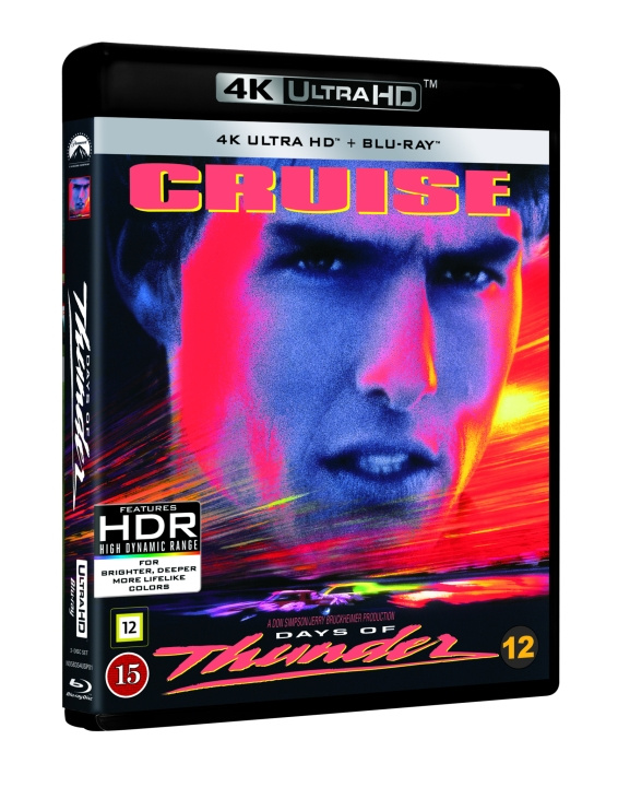 Days of Thunder i gruppen HJEMMEELEKTRONIK / Lyd & billede / Tv og tilbehør / Film / Blu-ray hos TP E-commerce Nordic AB (D03611)