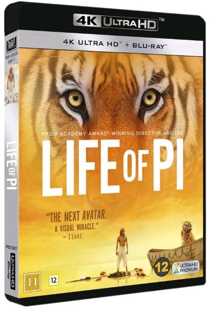 Life Of Pi i gruppen HJEMMEELEKTRONIK / Lyd & billede / Tv og tilbehør / Film / Blu-ray hos TP E-commerce Nordic AB (D03614)