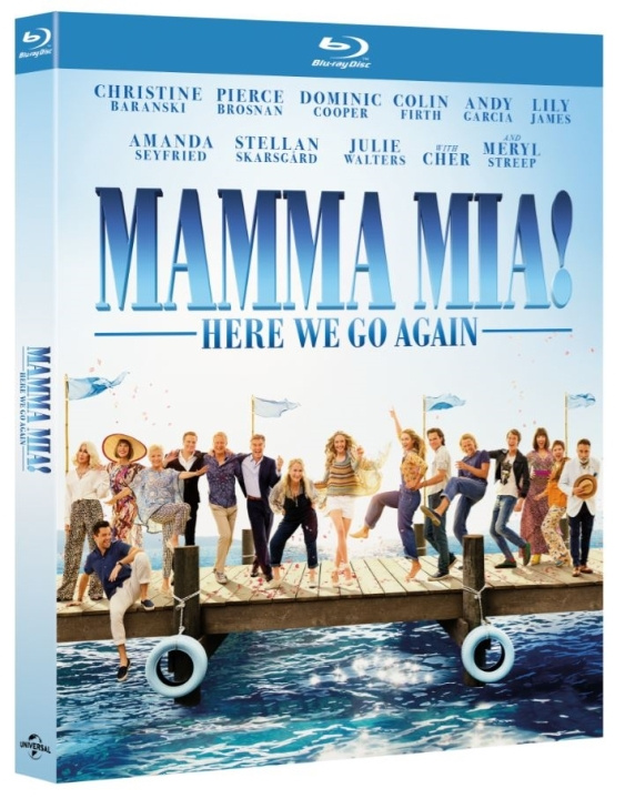 Mamma Mia! Here we go again (Blu-Ray) i gruppen HJEMMEELEKTRONIK / Lyd & billede / Tv og tilbehør / Film / Blu-ray hos TP E-commerce Nordic AB (D03647)