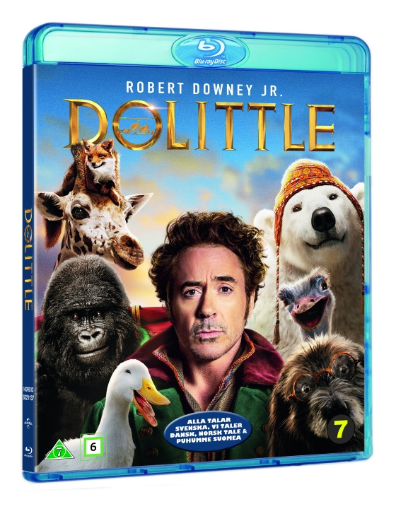 Dolittle - Blu Ray i gruppen HJEMMEELEKTRONIK / Lyd & billede / Tv og tilbehør / Film / Blu-ray hos TP E-commerce Nordic AB (D03663)