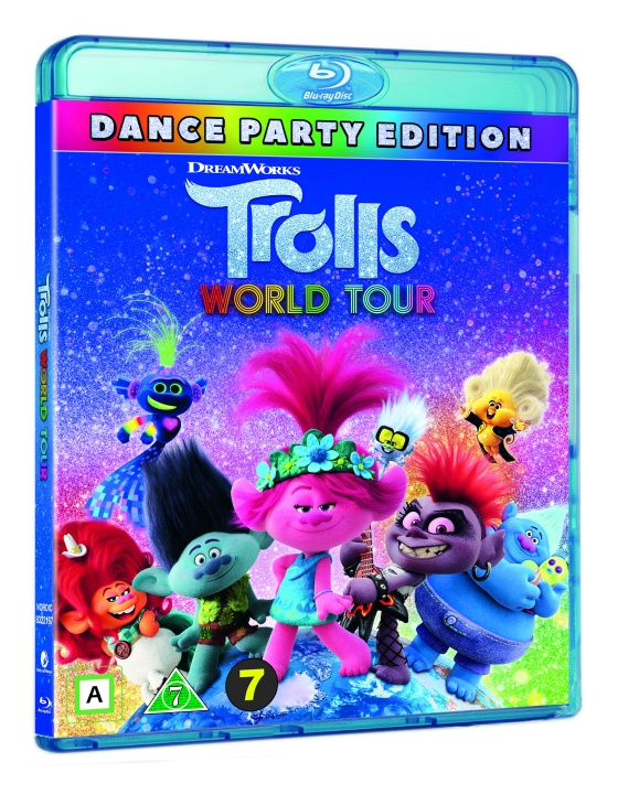 Trolls World Tour - Blu ray i gruppen HJEMMEELEKTRONIK / Lyd & billede / Tv og tilbehør / Film / Blu-ray hos TP E-commerce Nordic AB (D03670)