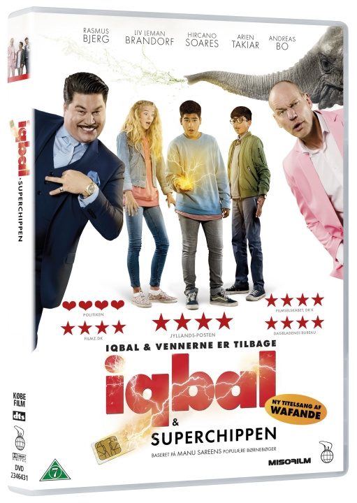 Iqbal Og Superchippen - DVD i gruppen HJEMMEELEKTRONIK / Lyd & billede / Tv og tilbehør / Film / DVD hos TP E-commerce Nordic AB (D03714)