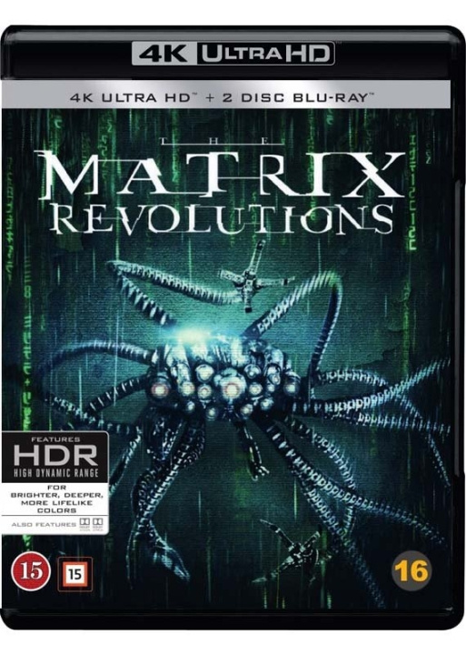 The matrix 3 (Revolution) i gruppen HJEMMEELEKTRONIK / Lyd & billede / Tv og tilbehør / Film / Blu-ray hos TP E-commerce Nordic AB (D03726)