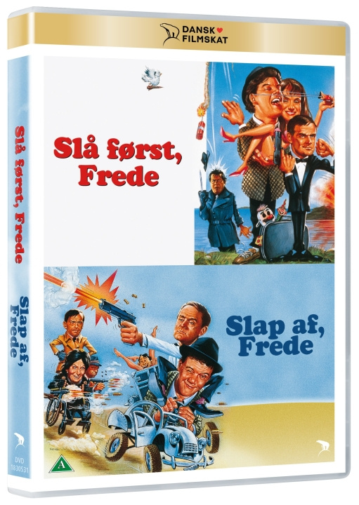 Slap af Frede & Slå først Frede - 2DVD​ - før Olsen banden var....Instrueret af Erik Balling i gruppen HJEMMEELEKTRONIK / Lyd & billede / Tv og tilbehør / Film / DVD hos TP E-commerce Nordic AB (D03763)