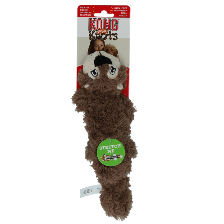 Kong Kong Scrunch Knots Squirrel S/M - (KongNKS33E) i gruppen HJEM, HUS & HAVE / Tilbehør til dyr / Hund hos TP E-commerce Nordic AB (D03790)