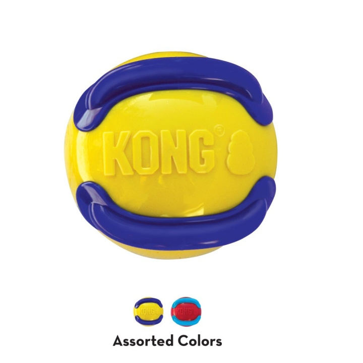 Kong Jaxx Brights Ball Assorted Medium - (KongPJB21E) i gruppen HJEM, HUS & HAVE / Tilbehør til dyr / Hund hos TP E-commerce Nordic AB (D03798)