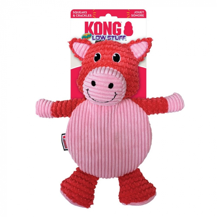 Kong Low Stuff Crackle Tummiez Pig Lg - (KongLWR14E) i gruppen HJEM, HUS & HAVE / Tilbehør til dyr / Hund hos TP E-commerce Nordic AB (D03801)